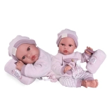 Realistična Lutka Erika s Mekanim Tkaninskim Tijelom 42 cm