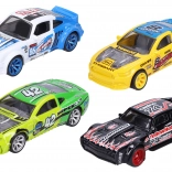 Metalni autić 7 cm s kotačima slobodnog hoda