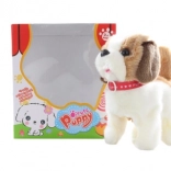 Hodajući i lajući plišani psić na baterije