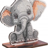 Dijamantno slikanje Safari: Slon