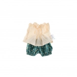 Set odjeće za lutku 38 cm – krem točkice