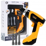 Dječja električna bušilica s realističnim zvukovima i rotirajućim svrdlom za djecu 3+