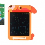 Kreativna ploča za crtanje za djecu – narančasti psić 19,5 × 29 cm