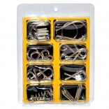 Set metalnih zagonetki 8 kom